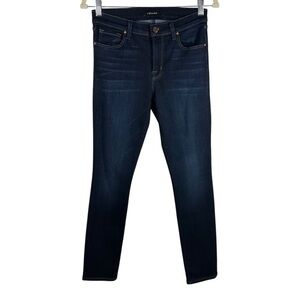 J Brand Skinny Leg Jeans Women's 27 Covert Dark Blue Wash Stretch Classic Fitted
